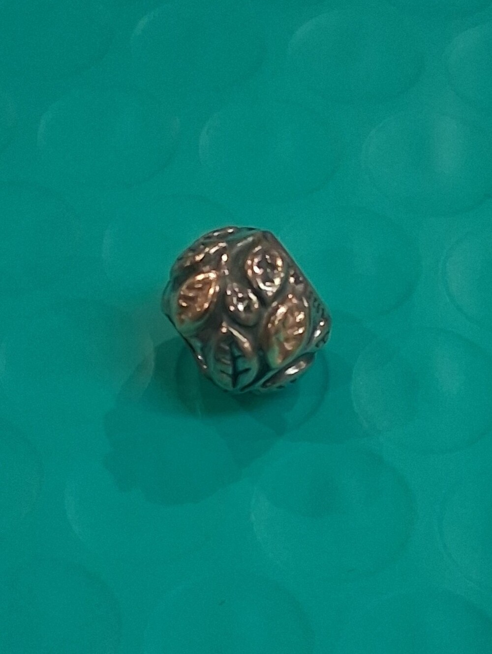 Pandora Two-tone Leaves Charm